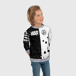 Свитшот детский LINKIN PARK, цвет: 3D-меланж — фото 2