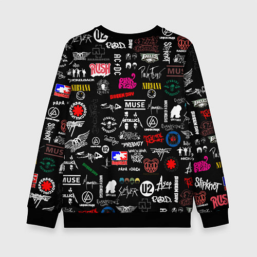 Детский свитшот LINKIN PARK / 3D-Черный – фото 2
