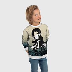 Свитшот детский Чиби Великий, цвет: 3D-белый — фото 2