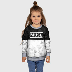 Свитшот детский Muse, цвет: 3D-меланж — фото 2
