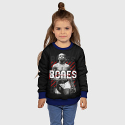 Свитшот детский Bones Jones, цвет: 3D-синий — фото 2
