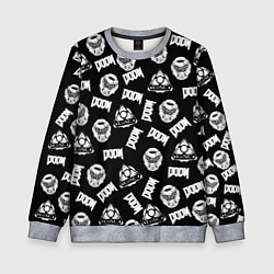 Свитшот детский Doom Eternal, цвет: 3D-меланж