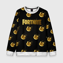 Детский свитшот Fortnite gold