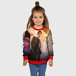 Свитшот детский DOCTOR WHO, цвет: 3D-красный — фото 2