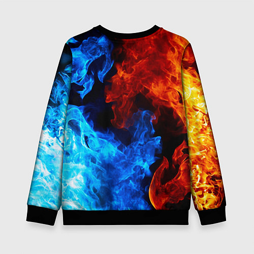 Детский свитшот HALF-LIFE / 3D-Черный – фото 2