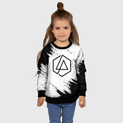 Свитшот детский LINKIN PARK, цвет: 3D-черный — фото 2