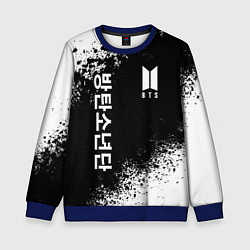 Свитшот детский BTS, цвет: 3D-синий