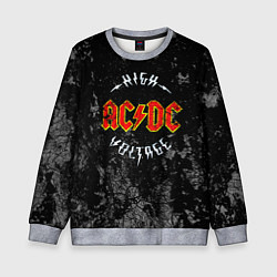 Свитшот детский ACDC, цвет: 3D-меланж