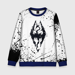 Свитшот детский THE ELDER SCROLLS, цвет: 3D-синий