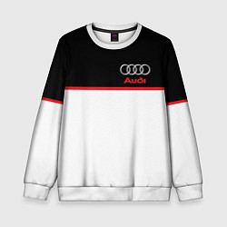 Свитшот детский AUDI SPORT, цвет: 3D-белый