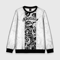 Свитшот детский Deftones, цвет: 3D-черный