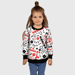 Свитшот детский ROBLOX, цвет: 3D-черный — фото 2