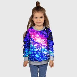 Свитшот детский MARSMELLO, цвет: 3D-меланж — фото 2