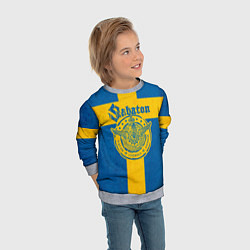 Свитшот детский Sabaton, цвет: 3D-меланж — фото 2