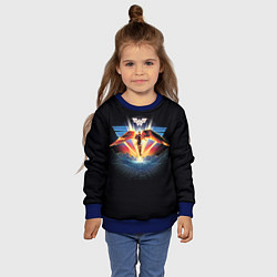 Свитшот детский Wonder Woman, цвет: 3D-синий — фото 2