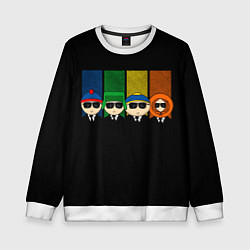 Свитшот детский South Park, цвет: 3D-белый