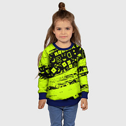 Свитшот детский Roblox, цвет: 3D-синий — фото 2