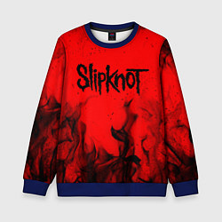 Свитшот детский SLIPKNOT, цвет: 3D-синий