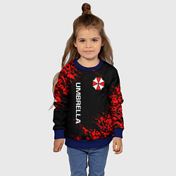 Свитшот детский UMBRELLA CORP, цвет: 3D-синий — фото 2
