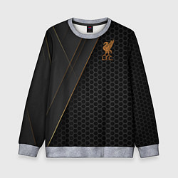 Свитшот детский Liverpool FC, цвет: 3D-меланж