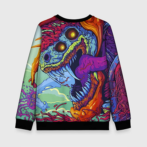 Детский свитшот HYPERBEAST / 3D-Черный – фото 2