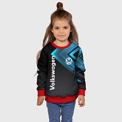 Свитшот детский Volkswagen, цвет: 3D-красный — фото 2