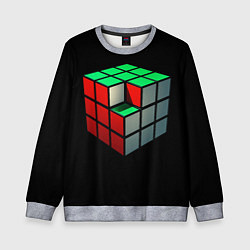 Детский свитшот Кубик Рубика