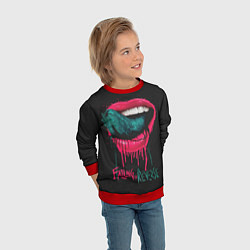 Свитшот детский Falling in Reverse, цвет: 3D-красный — фото 2