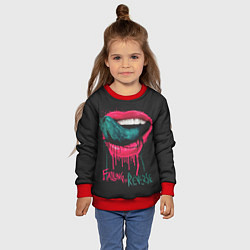Свитшот детский Falling in Reverse, цвет: 3D-красный — фото 2