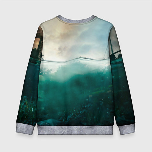 Детский свитшот METRO EXODUS / 3D-Меланж – фото 2