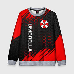 Свитшот детский UMBRELLA CORP, цвет: 3D-меланж
