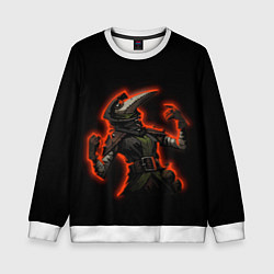 Свитшот детский I'm Doctor Plague, цвет: 3D-белый