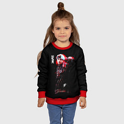 Свитшот детский BTS, цвет: 3D-красный — фото 2