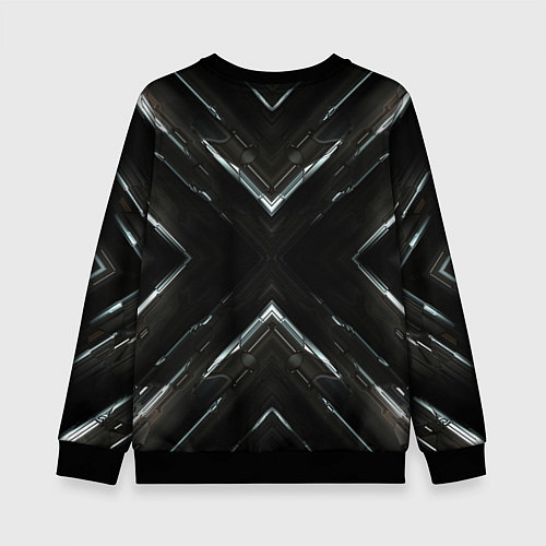 Детский свитшот Crysis / 3D-Черный – фото 2