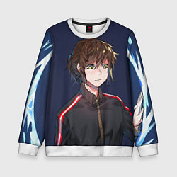 Свитшот детский БАШНЯ БОГА, цвет: 3D-белый