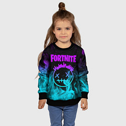 Свитшот детский FORTNITE X TRAVIS SCOTT, цвет: 3D-черный — фото 2