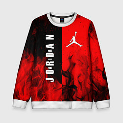 Свитшот детский MICHAEL JORDAN AIR, цвет: 3D-белый