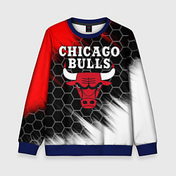 Свитшот детский CHICAGO BULLS, цвет: 3D-синий