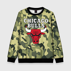 Свитшот детский CHICAGO BULLS, цвет: 3D-черный