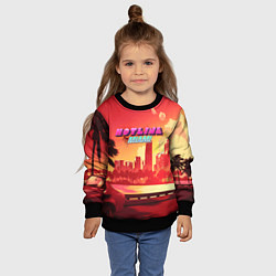 Свитшот детский HOTLINE MIAMI, цвет: 3D-черный — фото 2