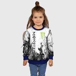 Свитшот детский MONSTER ENERGY, цвет: 3D-синий — фото 2