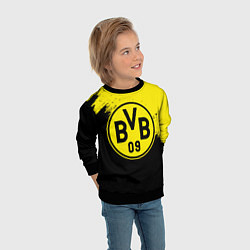 Свитшот детский BORUSSIA, цвет: 3D-черный — фото 2