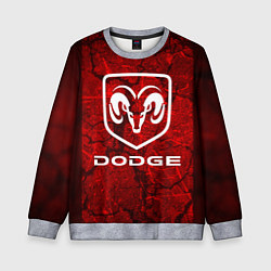 Свитшот детский DODGE, цвет: 3D-меланж