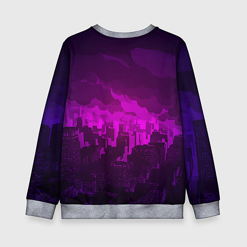 Детский свитшот PROMARE / 3D-Меланж – фото 2