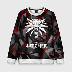 Свитшот детский The Witcher, цвет: 3D-белый