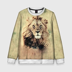 Свитшот детский Lion King, цвет: 3D-белый