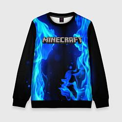 Свитшот детский MINECRAFT, цвет: 3D-черный