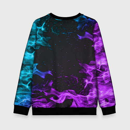 Детский свитшот VALORANT OMEN / 3D-Черный – фото 2