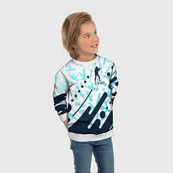 Свитшот детский CS GO КС ГО, цвет: 3D-белый — фото 2