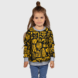 Свитшот детский THE LAST OF US 2, цвет: 3D-меланж — фото 2